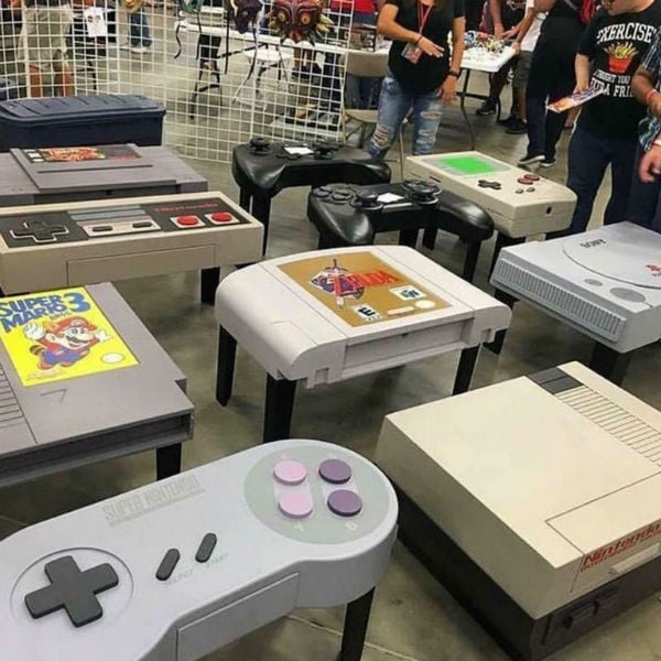 video game coffee tables 