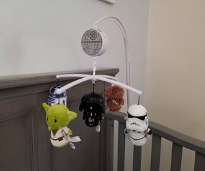 Star Wars Baby Mobile w/ Themed Lullaby Music