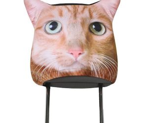 Animal Headrest Covers – Tabby Cat!