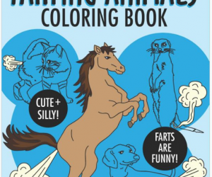 Farting Animals Coloring Book!