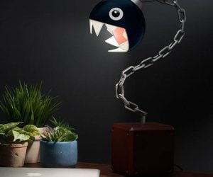 Mario Chain Chomp Lamp – Belongs in your own personal Museum of Modern Arf