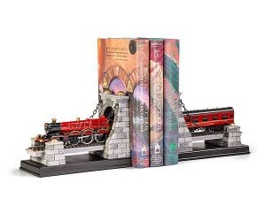 Harry Potter Hogwarts Express Bookends – This set comes with two pieces of the Hogwarts Express as it speeds through a tunnel on its way to the greatest school of witchcraft