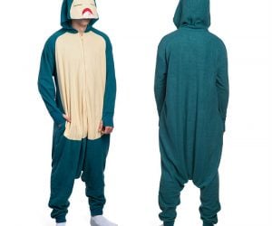 Pokemon Snorlax Onesie – Comfy enough to sleep all day in.