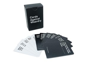Cards Against Humanity Harry Potter Edition – This amazing, original, and creative game comes with 118 cards to play with, as well as a shrink wrap container to store them