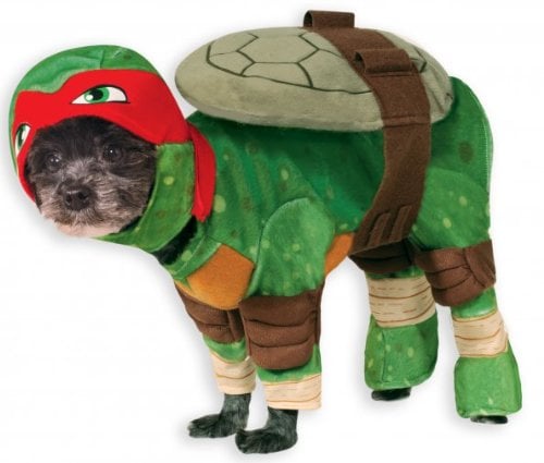 ninja turtle dog costume 