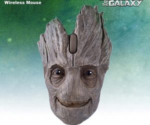 Inspired from Marvel’s film, the Groot wireless mouse has an unique design, it is a must-have gift for Guardians of the Galaxy fans.