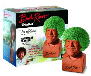 Bob Ross Chia Pet – The Joy of Painting star joins the Chia family
