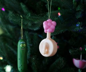 Rick and Morty Plumbus Christmas Ornament – We always wondered how a Plumbus was made, and now we know! And now that we know, we need to make sure we have
