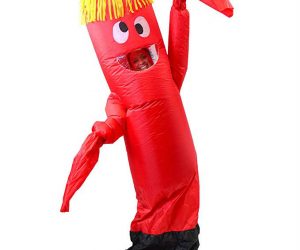 Inflatable Tubeman Halloween Costume It’s Wacky Waving Inflatable Arm Flailing Tubeman In Halloween Costume Form!