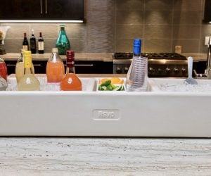     The REVO Party Barge is like having a vending machine on ice! It is the best Party Cooler for displaying beverages.  Everything is visible and easily accessed without getting