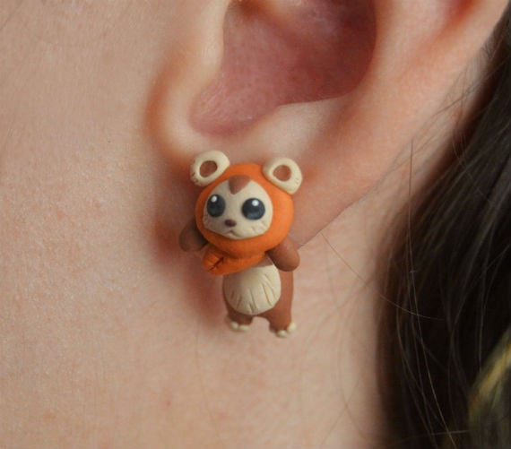 ewok earrings 