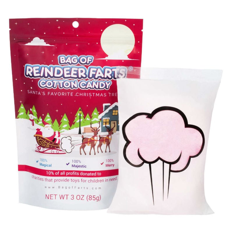 reindeer farts cotton candy 