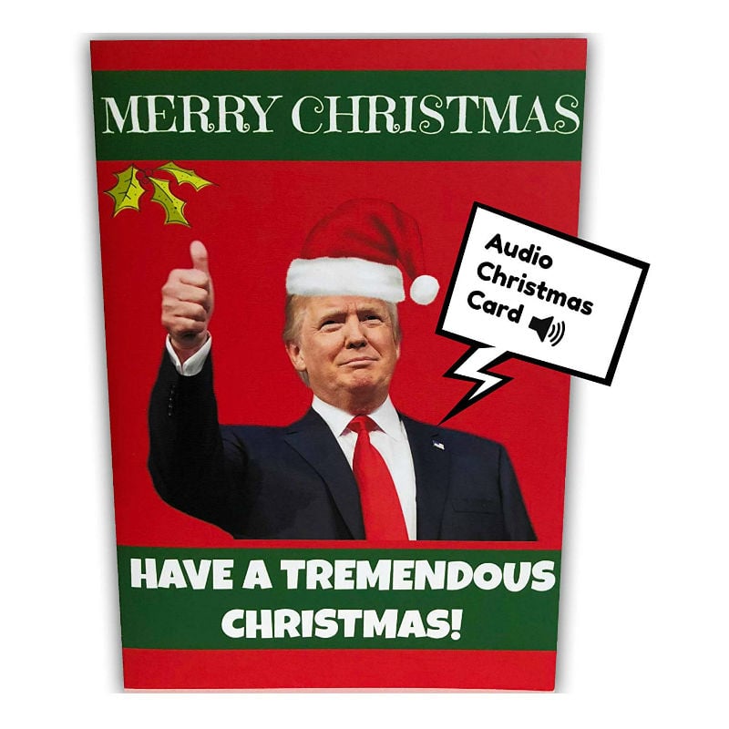 trump christmas card 
