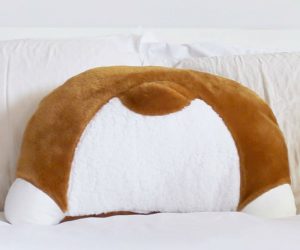 Corgi Butt Cushion Pillow – Calling all corgi lovers! These pillows are all handmade and sewn together with cuddly, plush fabric in Los Angeles, California. 