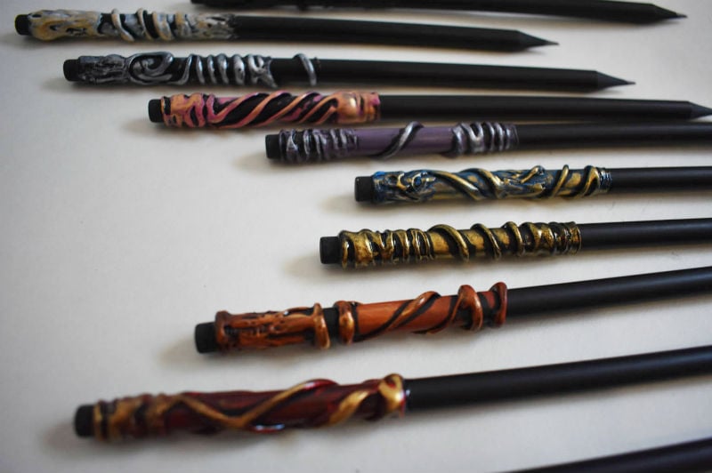 pencil wands 