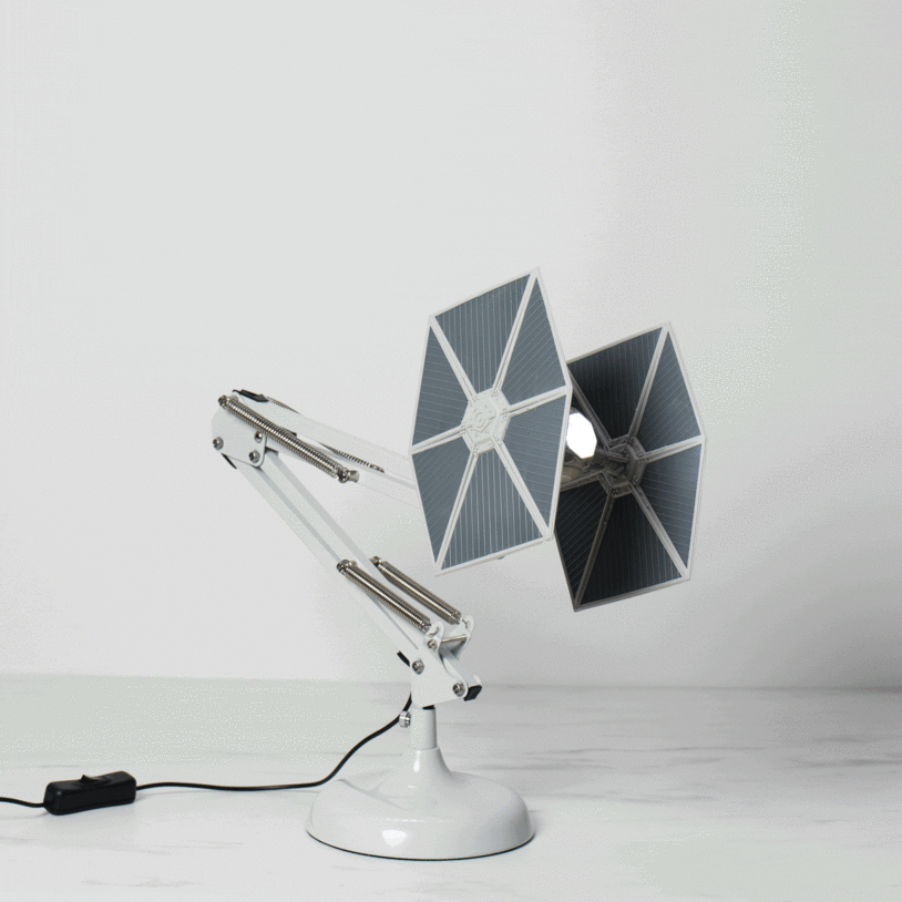 tie fighter desk lamp 