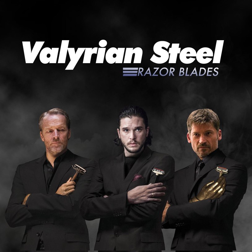 valyrian steel razor blades 
