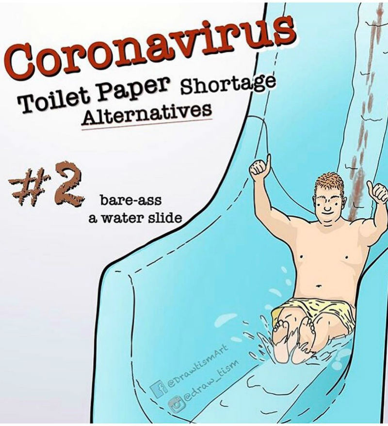 coronavirus toilet paper shortage alternatives 