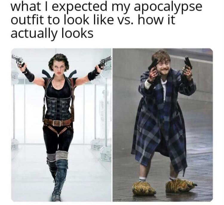 Image result for what i expected my apocalypse outfit