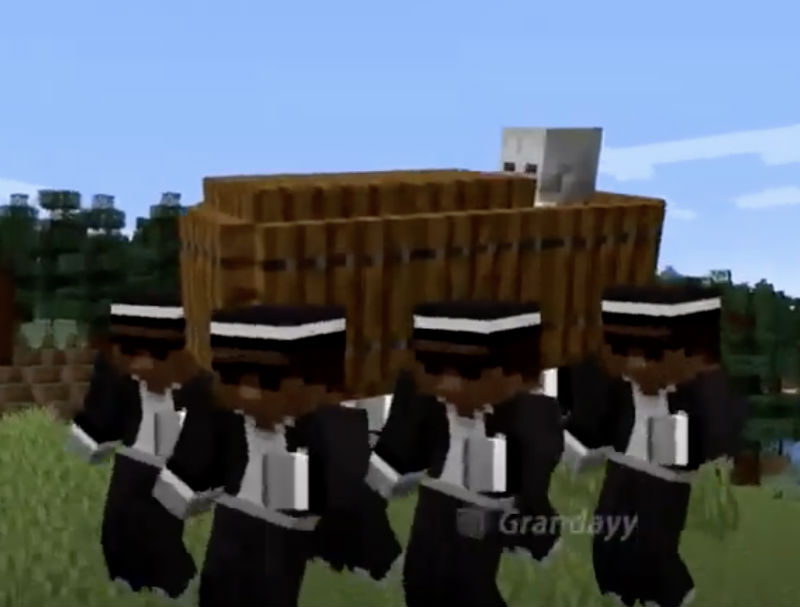 Minecraft Coffin Dance Guys Meme - Shut Up And Take My Money
