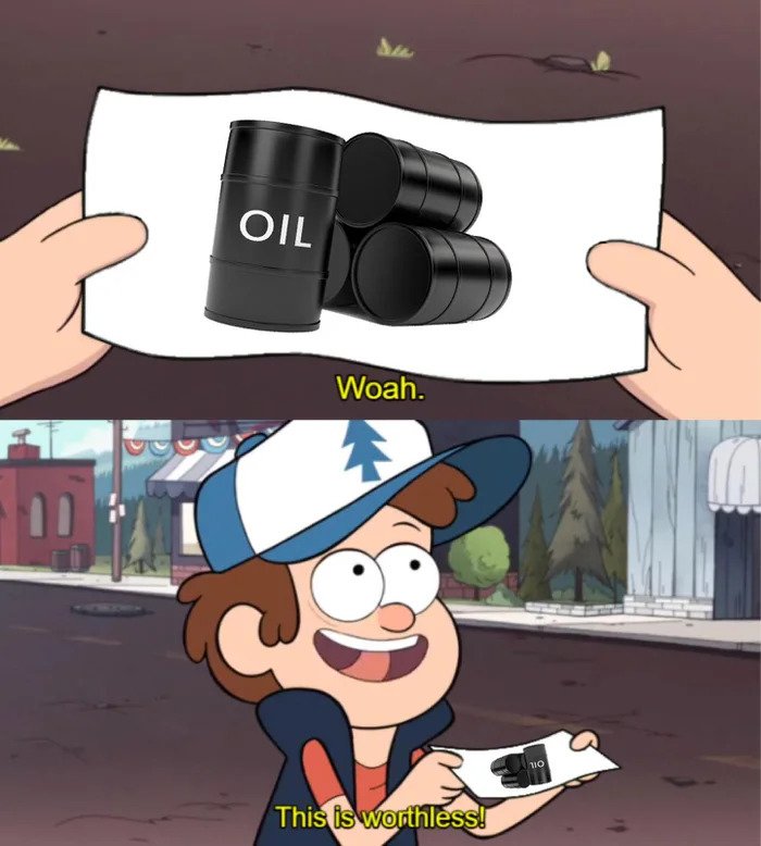 Oil This Is Worthless Meme Shut Up And Take My Money.