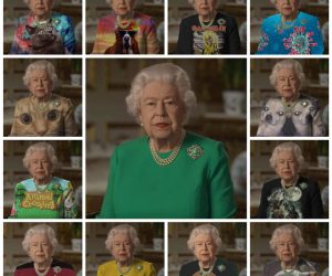 The Queen’s Outfit Was Used As A Green Screen – Meme