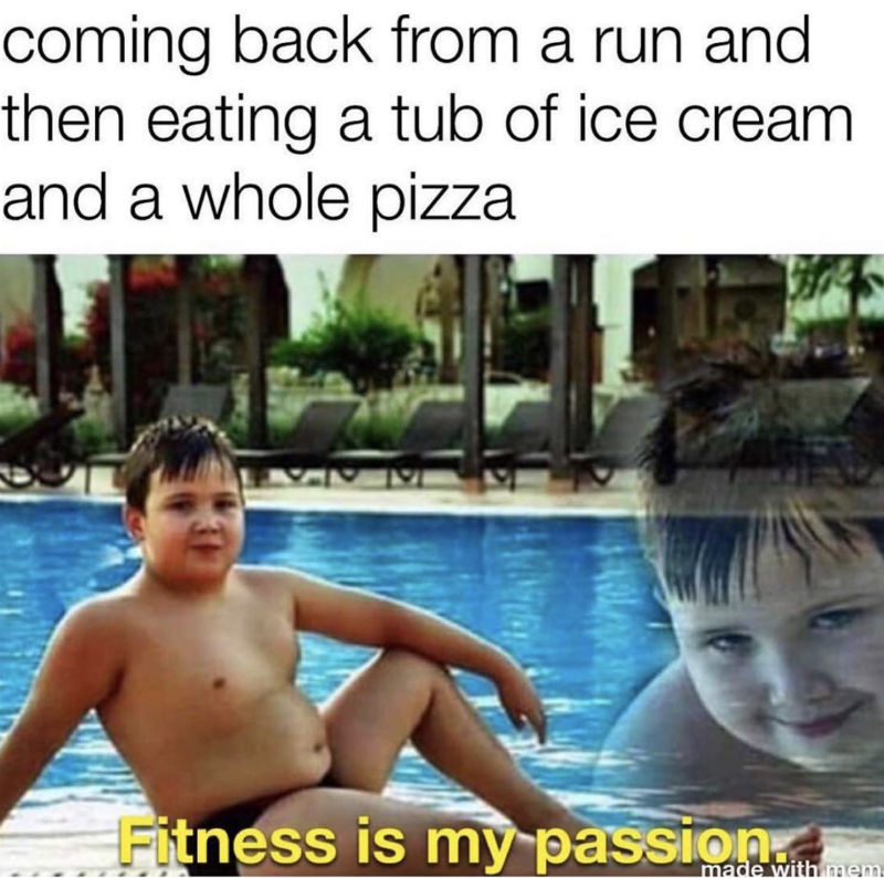 fitness is my passion meme