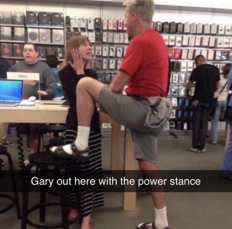 Gary Out Here With The Power Stance - Meme - Shut Up And ...