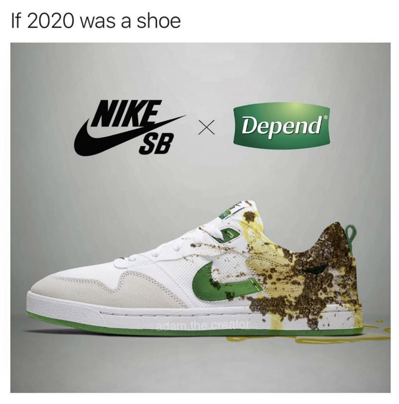 if 2020 was a shoe nike depends 