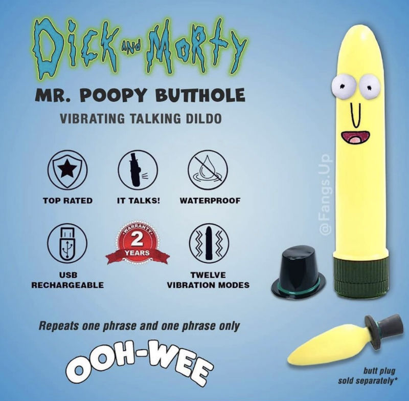 rick and morty mr poopy butthole 