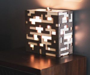Minecraft Ore Lamp – No need to break out the pickaxe for this beautiful lamp!