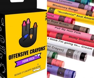 Offensive Crayons Porn Pack Edition – Finally, a pack of crayons as dirty as your browser history!