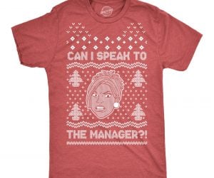 Karen Ugly Christmas Sweater Tee – Let me speak to the manager… of Christmas!