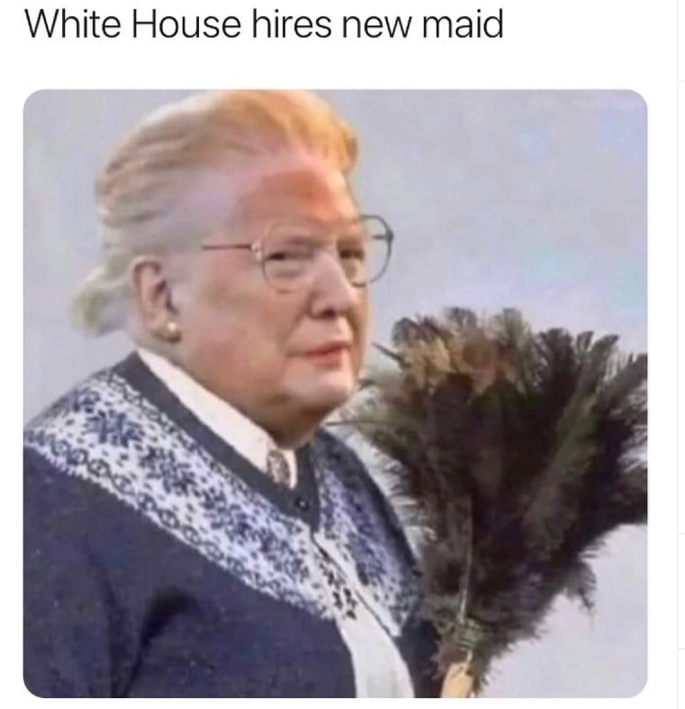 white house hires a new maid 