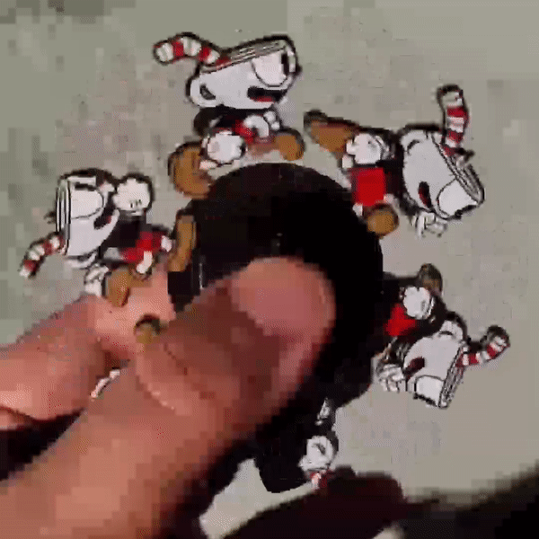 Cuphead Fidget Spinner – You can now make Cuphead run with this laser cut animated fidget spinner!!