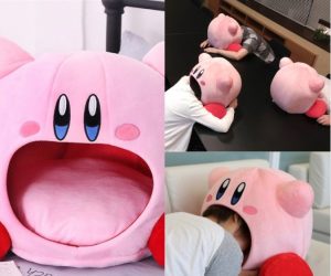 Kirby Plush Sleep Pillow – Sleep inside Kirby’s mouth with this Kirby Plush Sleep Pillow! 