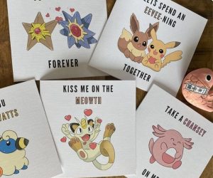 Pokemon Valentine’s Day Card – For your special someone who loves Pokemon!