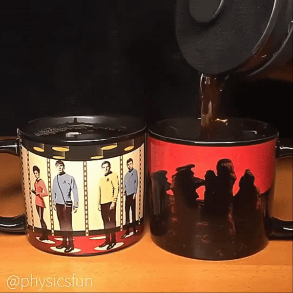 Star Trek Transporter Mug – The best use of thermochromics in mugs you’ll ever see!