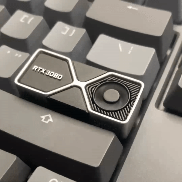 RTX 3080 Mechanical Keycap – Make your keyboard look better with this RTX 3080 Mechanical Keycap! 