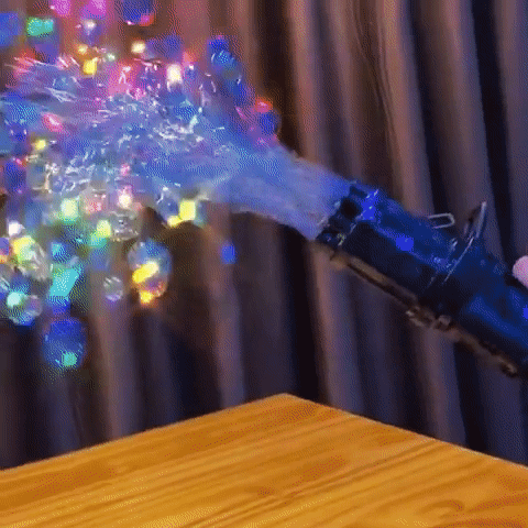 Gatling Bubble Gun – Make your bubbles look better with this Gatling Bubble Gun!
