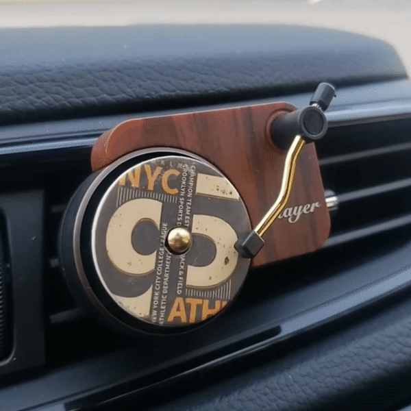 Vinyl Car Air Freshener – Add some fun to your car space with this classic vinyl car air freshener!