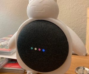 Snorlax Google Home Holder – This case transforms your Google Home into a fun decoration piece in the shape of the world’s laziest Pokemon!