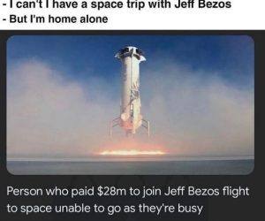 Jeff Bezos Space meme 
