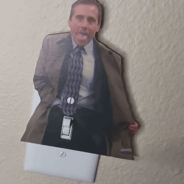 The Office Light Switch Cover – Epic gag gift for anyone who loves The Office!