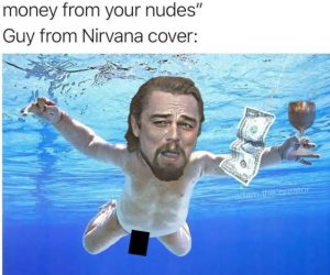 Nirvana Baby Sues – Meme