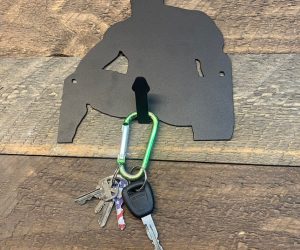 Barry Wood Key Holder – Do you all have a BIG problem losing your keys? We have a BIG solution!