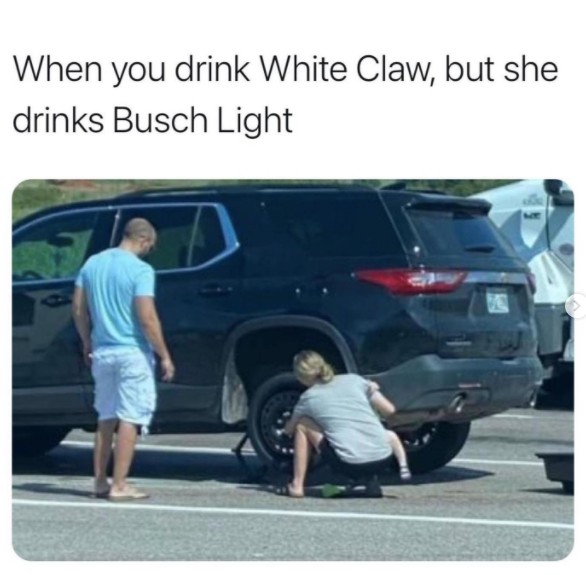 when you drink white claw 